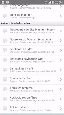 Maxthon Support Francophone android App screenshot 5